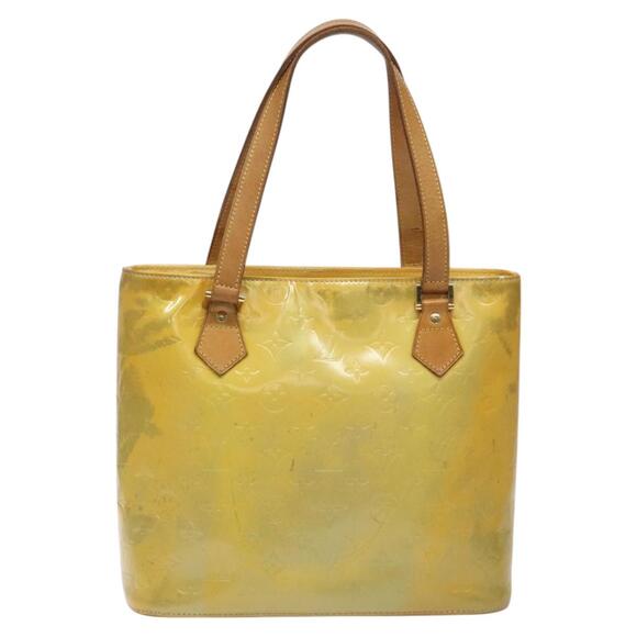 LOUIS VUITTON Monogram Vernis Houston Hand Bag Gris M91053 - Picture 13 of 16